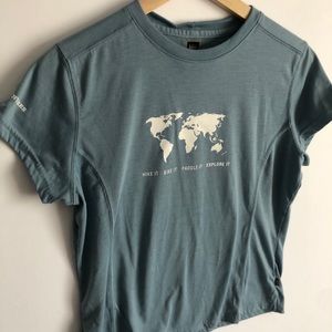 REI women’s t-shirt size medium blue